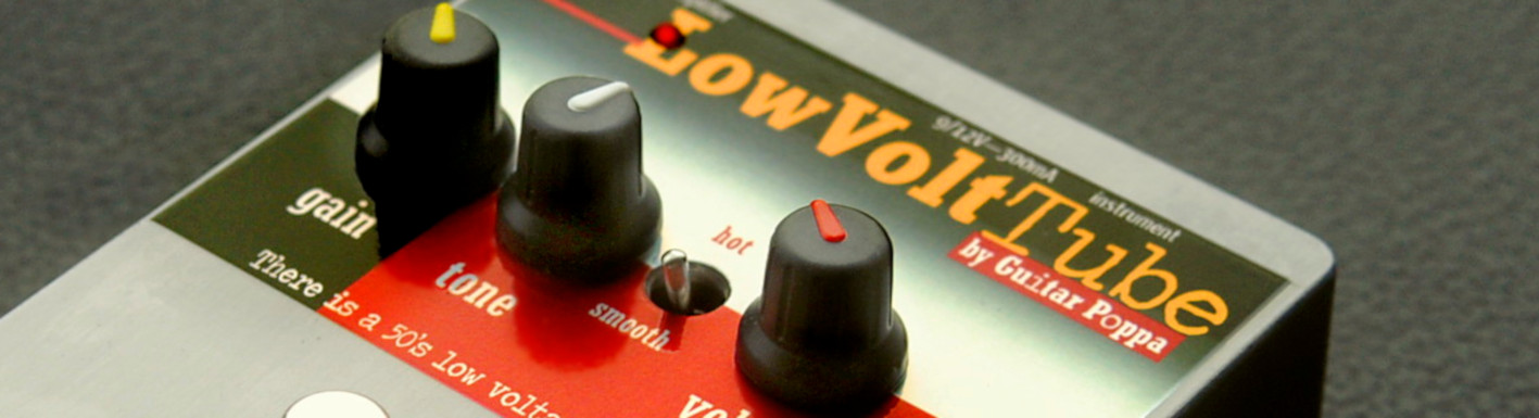 LowVoltTube by Guitarpoppa.com, preamp/overdrive with a NOS low voltage tube